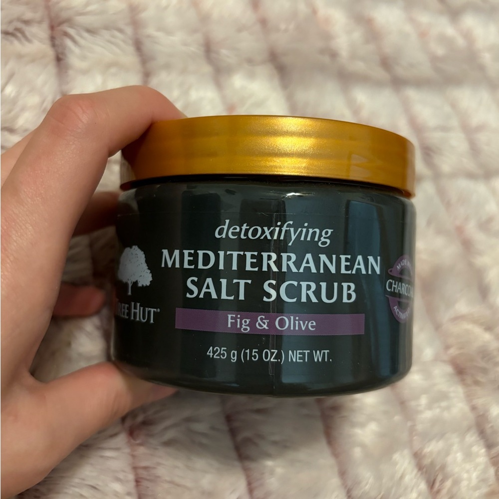 ORIGINAL Detoxifying Mediterranean Salt Scrub - Fig & Olive. TREE HUT